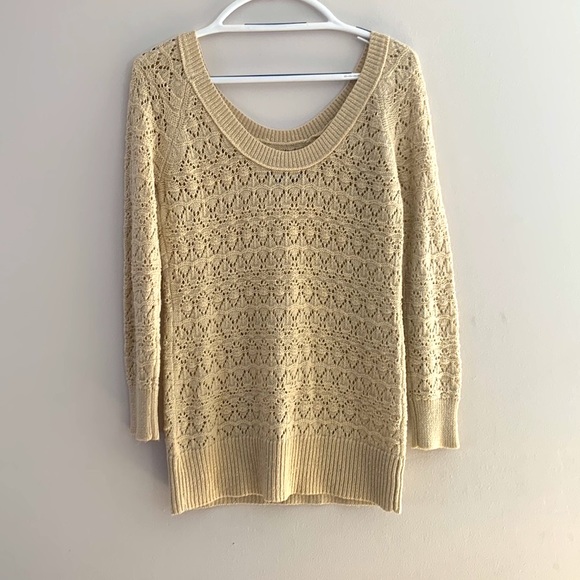 American eagle oversized knit sweater off shoulder - Picture 3 of 4